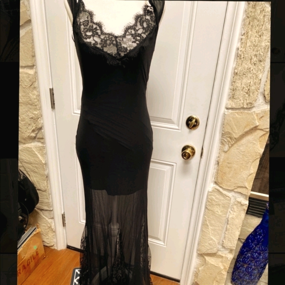 Beautiful Lacy Black Dress